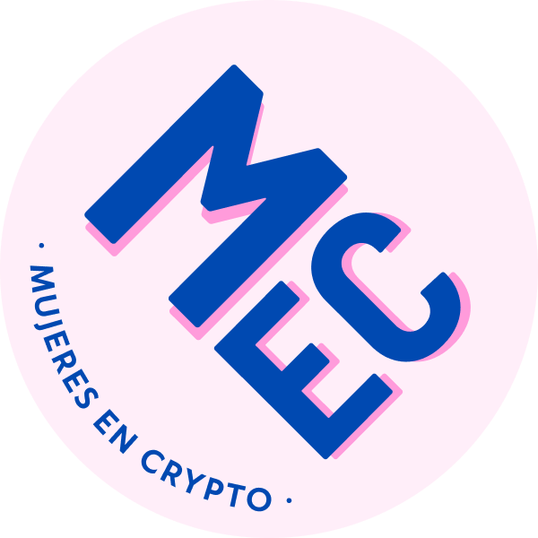 Logo Mujeres en crypto